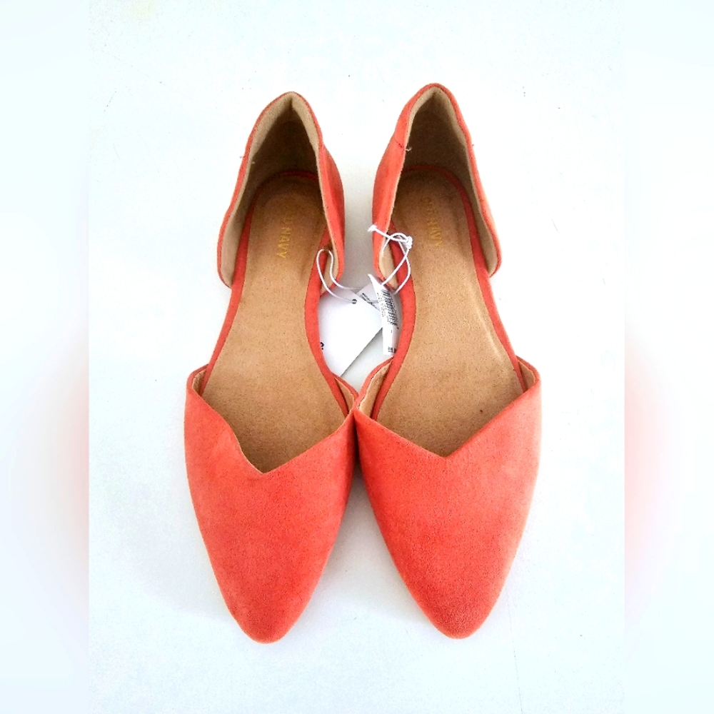 Peach/Light Coral Flats